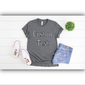 Custom t shirts 100% cotton